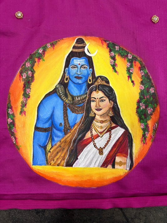 Customized on Blouse Febric | Subh Arambh Customization